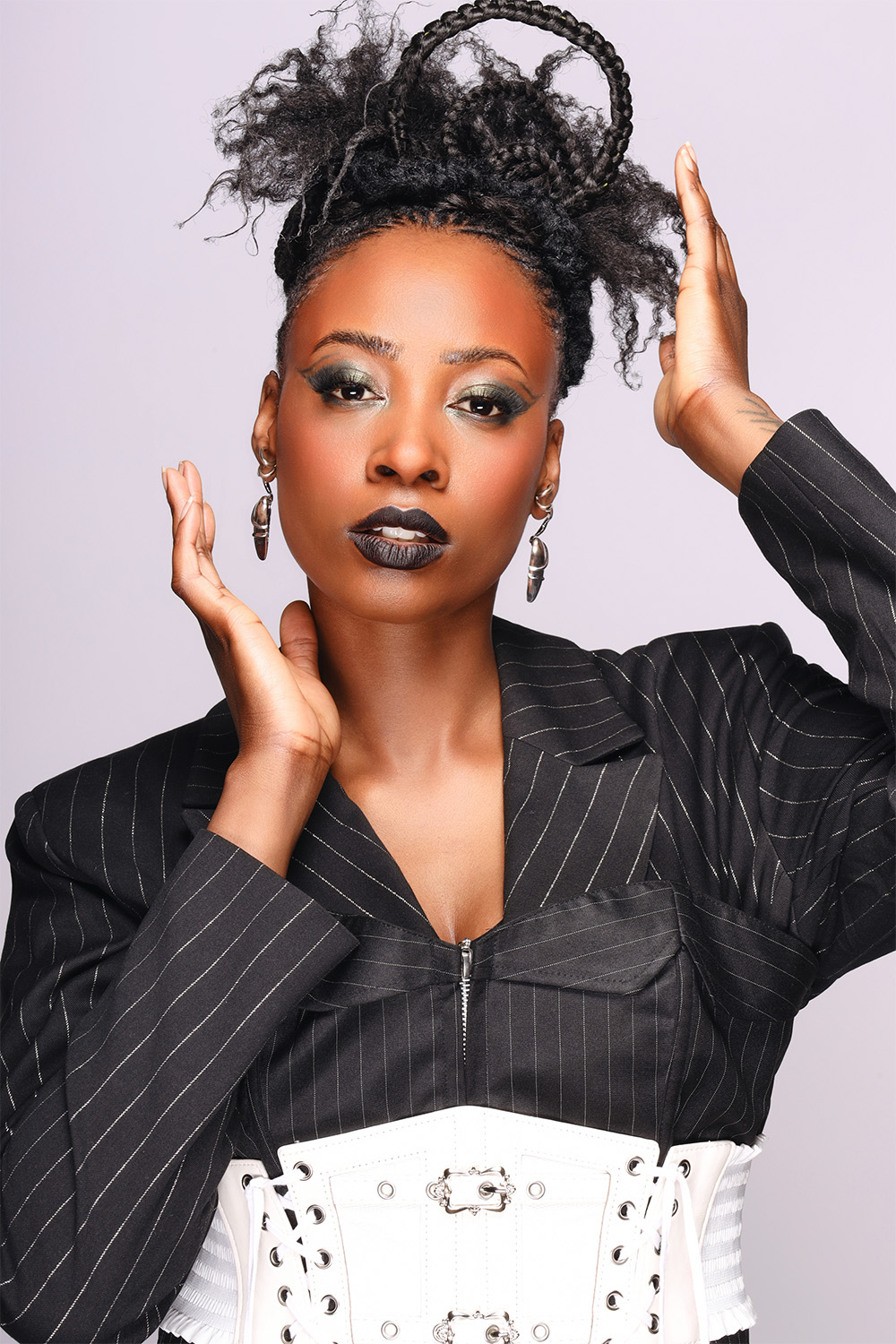 Textured Sculptural Updo - Aycan Kemal - Kaleidoscope Collection